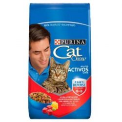 Alimento Gatos Adultos Activos Carne Cat Chow x 1500 g