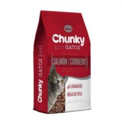 Alimento Gatos Salmón y Sordero Chunky x 1500 g