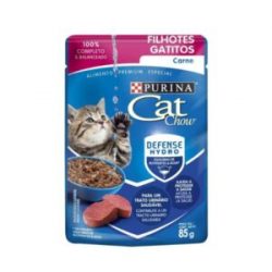 Alimento Húmedo Gatitos Carne Cat Chow x 85 g