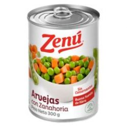 Arvejas con Zanahoria Zenú x 300 g