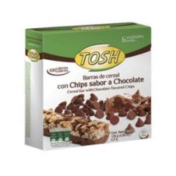 Barra Cereales Chocolate Tosh Caja x 6 und x 138 g