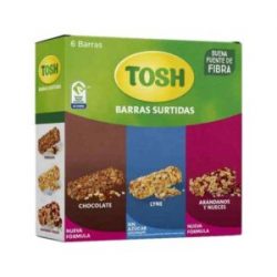 Barra Cereales Surtido Tosh Caja x 6 und x 138 g