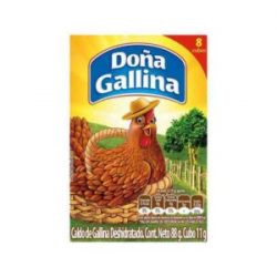 Caldo Doña Gallina 8 Und x 88 g