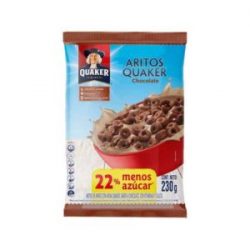 Cereal Aritos de Chocolate Quaker Bolsa x 230 g