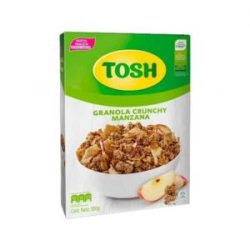 Cereal Granola Crunchy Manzana Tosh Caja x 300 g