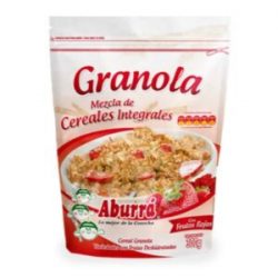 Cereal Granola Frutos Rojos Aburrá Bolsa x 300 g