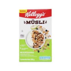 Cereal Müsli Manzanas Kellogs Caja x 300 g