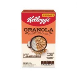 Cereal granola Miel Almendra Coco Kellogs Caja x 310 g