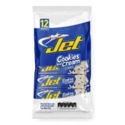 Chocolatina Cookies And Cream Jet x 12 Und x 132 g