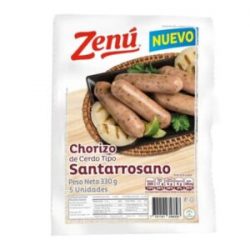 Chorizo Santarrosano Zenú x 5 Und x 330 g