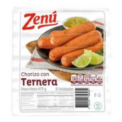 Chorizo con Ternera Zenú x 470 g