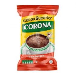 Cocoa Superior Corona Bolsa x 230 g