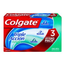 Crema Dental Colgate Triple Acción x 3 Und x 75 ml