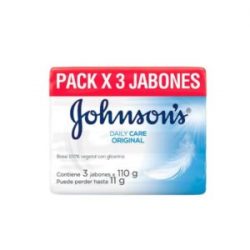Jabon Jhonsons Dayli Care Original x 3 Und x 110 g