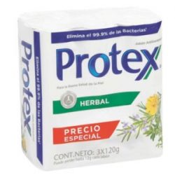 Jabon Protex Herbal x 3 Und x 120 g