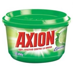 Lavaplatos Axion Crema Limón x 850 g