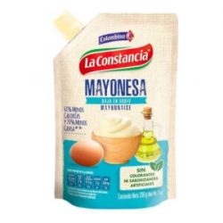 Mayonesa Baja en Sodio La Constancia Doypack x 200 g