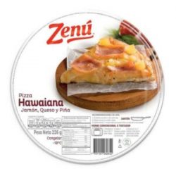Pizza Hawaiana Zenú x 226 g