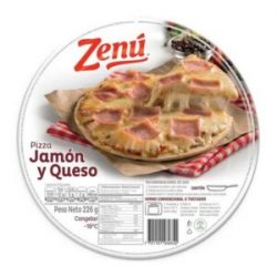 Pizza Jamon y Queso Zenú x 226 g
