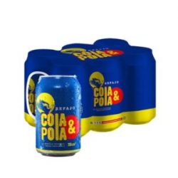 Refajo Cola y Pola Lata Sixpack x 330 ml
