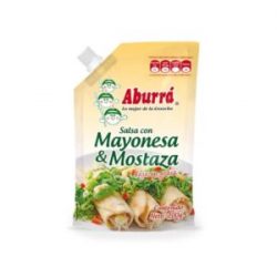 Salsa con Mayonesa & Mostaza Aburrá Doypack x 200 g