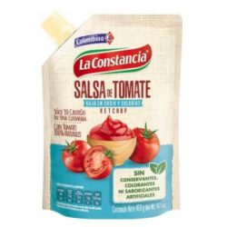 Salsa de Tomate Baja en Sodio La Constancia Doypack x 400 g