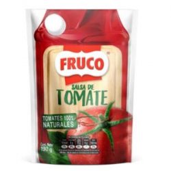 Salsa de Tomate Fruco Doypack x 190 g