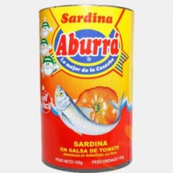 Sardina en Salsa de Tomate Aburrá Cilíndrica x 155 g
