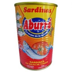 Sardina en Salsa de Tomate Aburrá Cilíndrica x 425 g