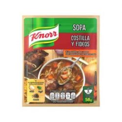 Sopa de Costilla con Fideos Knorr x 58 g